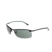 Stijlvolle Rechthoekige Zonnebril Rb3183 Stijl Ray-Ban , Black , Unise...