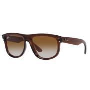 Boyfriend Reverse Zonnebril Bruin Verloop Ray-Ban , Brown , Unisex