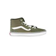 Groene Polyester Sneaker met Veters Vans , Green , Heren