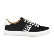 Zwarte Vetersneakers met Contrasterende Accenten Napapijri , Black , H...