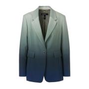 Gradient Blazer met Weense naden Marc Cain , Multicolor , Dames