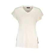 Witte Viscose Top & T-Shirt North Sails , White , Dames