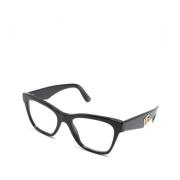 Zwart Optisch Montuur Klassieke Stijl Dolce & Gabbana , Black , Dames