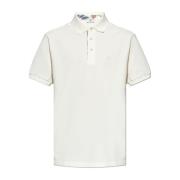 Polo met logo Etro , Beige , Heren