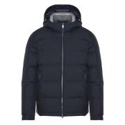 Nylon Hooded Jack met Zakken Paul & Shark , Blue , Heren