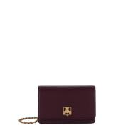 Stijlvolle Bordeaux Schoudertas Elisabetta Franchi , Red , Dames