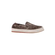 Pre-owned Suede sneakers Prada Vintage , Brown , Heren