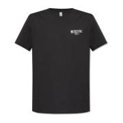 T-shirt uit de 'Swim' collectie Moschino , Black , Heren