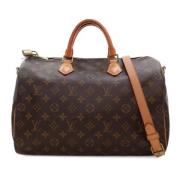 Pre-owned Canvas louis-vuitton-bags Louis Vuitton Vintage , Brown , Da...