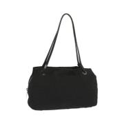 Pre-owned Canvas handbags Fendi Vintage , Black , Dames