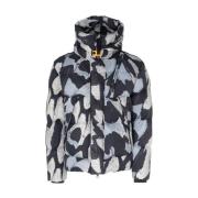 Blauwe PR Cloud Jas met Print Parajumpers , Multicolor , Heren