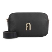 Primulabag Leren Schoudertas Furla , Black , Dames