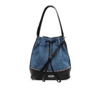 Schoudertas Moschino , Blue , Dames