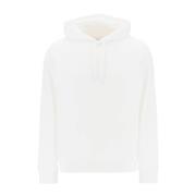 Capuchontrui Burberry , White , Heren