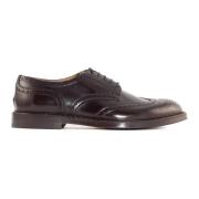 Bruine Derby Leren Schoenen Doucal's , Brown , Heren