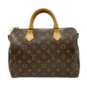 Pre-owned Canvas handbags Louis Vuitton Vintage , Brown , Dames