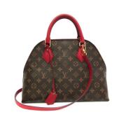 Pre-owned Leather handbags Louis Vuitton Vintage , Brown , Dames