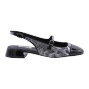 Viper Slingback Schoenen Bibi Lou , Black , Dames