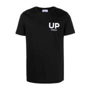 Stijlvolle T-shirt Collectie Dondup , Black , Heren