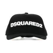 Stijlvolle Cappello Hoed Dsquared2 , Black , Heren