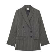 Ezio Jacket Ines De La Fressange Paris , Gray , Dames