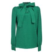 Pre-owned Wool tops Dolce & Gabbana Pre-owned , Green , Dames