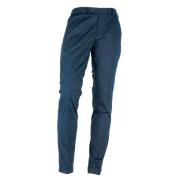 Blauwe Zomer Chinos Made in Italia , Blue , Heren