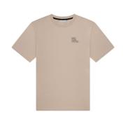 Outline Regular T-Shirt Beige Off The Pitch , Beige , Heren