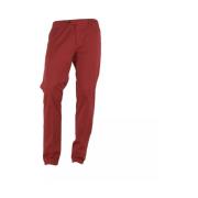 Stijlvolle Broek Made in Italia , Red , Heren