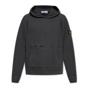 Hoodie Stone Island , Gray , Heren