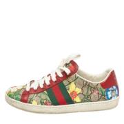 Pre-owned Coated canvas sneakers Gucci Vintage , Multicolor , Dames