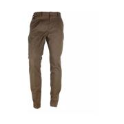 Bruine wollen jeans & broek, gemaakt in Italië Made in Italia , Brown ...