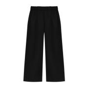 Wijde Broek M.k. Pants 900 Dries Van Noten , Black , Heren