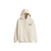 Slogan Hoodie met Franse terry Drole de Monsieur , Beige , Heren