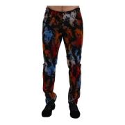 Multicolor Skinny Denim Jeans Dolce & Gabbana , Multicolor , Heren