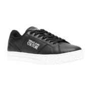 Eco-Dye Court Sneakers 88 Versace Jeans Couture , Black , Heren