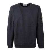 Casual Hoodie voor Mannen Stone Island , Blue , Heren