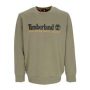 Earth Crewneck Sweatshirt met Lange Mouwen Timberland , Green , Heren