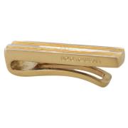 Gouden Messing Stropdasclip Elegant Heren Dolce & Gabbana , Yellow , H...