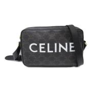 Pre-owned Fabric shoulder-bags Celine Vintage , Black , Dames