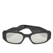 Pre-owned Acetate sunglasses Prada Vintage , Black , Dames