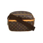 Pre-owned Canvas handbags Louis Vuitton Vintage , Brown , Dames