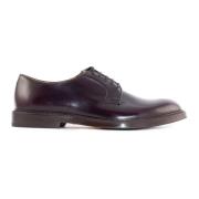 Aubergine Veterschoenen Derby Platte Schoenen Doucal's , Red , Heren