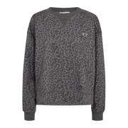 Leocc Sweat Sweatshirt met geborduurd detail Co'Couture , Gray , Dames