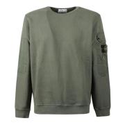 Casual Hoodie voor Mannen Stone Island , Green , Heren