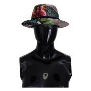 Patchwork Fedora Hat Multicolor Dolce & Gabbana , Multicolor , Dames