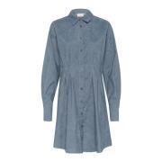 Vrouwelijke Shirtjurk Celestrial Blue Kaffe , Blue , Dames