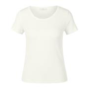 Rib Jersey Sporty Shirt Riani , White , Dames