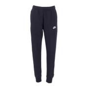 Fleece Tracksuit Jogger Broek Zwart Nike , Blue , Heren