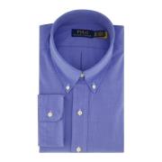 Blauw casual korte mouw overhemd Ralph Lauren , Blue , Heren